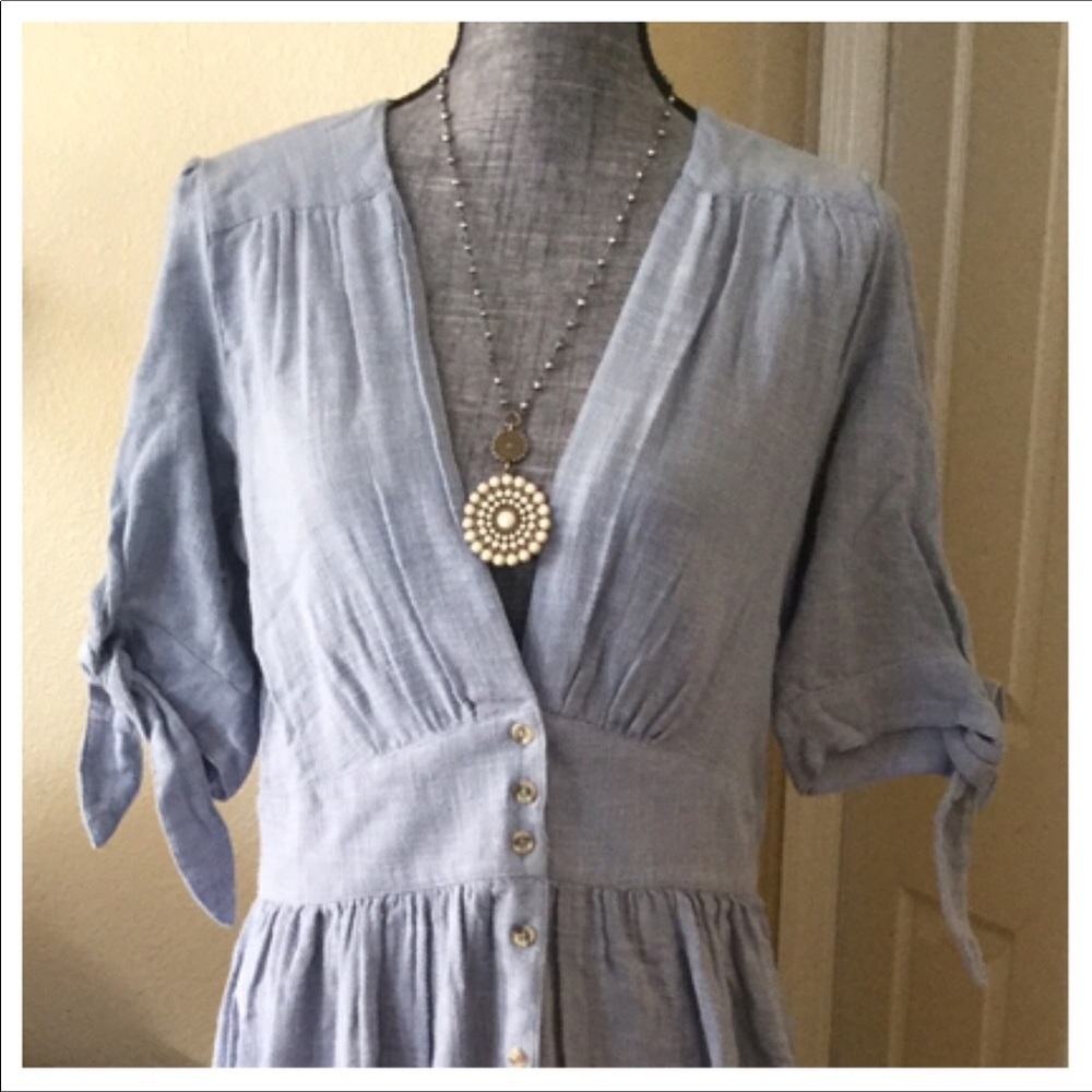 Free People Love Of My Life Midi Dress. NWT. - Picture 8 of 8